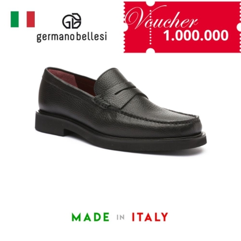 GIÀY DA NAM CÔNG SỞ CAO CẤP (DA THẬT) - GERMANO BELLESI - SẢN XUẤT THỦ CÔNG TẠI ITALY