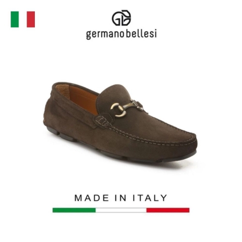 ORDER GIÀY LƯỜI CÔNG SỞ (DA THẬT) - GERMANO BELLESI - SẢN XUẤT THỦ CÔNG TẠI ITALY