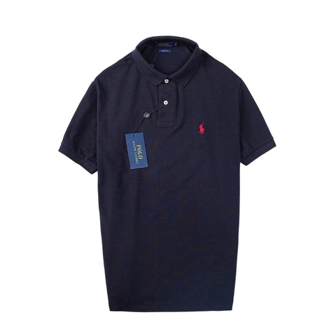 ÁO POLO NAM SLIM FIT XANH NAVY - RALPH LAUREN - NHẬP KHẨU CHÍNH HÃNG TỪ CHLB ĐỨC