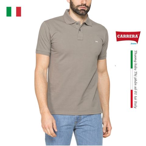 ÁO POLO NGẮN TAY COTTON HỮU CƠ - CARRERA JEANS - NHẬP KHẨU CHÍNH NGẠCH TỪ ITALIA