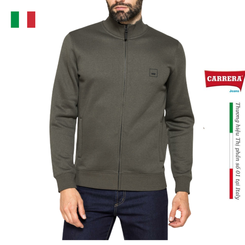 ÁO KHOÁC NỈ NAM KHÓA KÉO 834B0081A – CARRERA JEANS - NHẬP KHẨU CHÍNH NGẠCH TỪ Ý