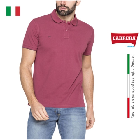 ÁO POLO NAM VẢI PIQUE COTTON - CARRERA JEANS - NHẬP KHẨU CHÍNH HÃNG TỪ ITALIA