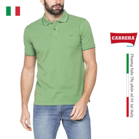 ÁO POLO NAM VẢI PIQUE COTTON - CARRERA JEANS - NHẬP KHẨU CHÍNH HÃNG TỪ ITALIA
