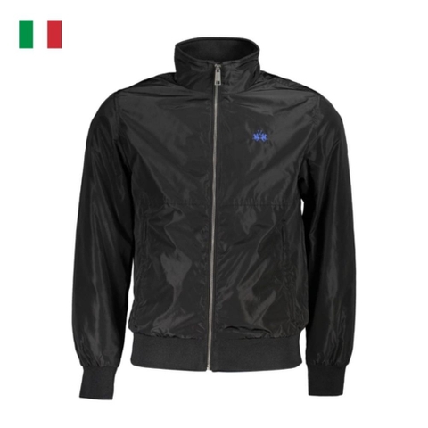 ÁO KHOÁC GIÓ NAM KÉO KHÓA THÊU LOGO NHỎ - LA MARTINA - NHẬP KHẨU CHÍNH HÃNG TỪ Ý