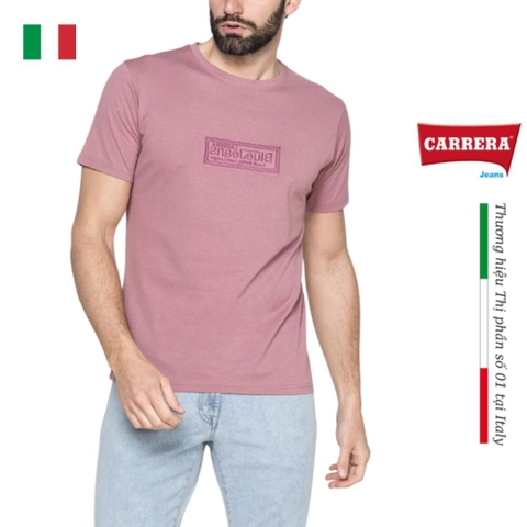 ÁO THUN NAM JERSEY COTTON CỔ TRÒN – CARRERA JEANS - NHẬP KHẨU CHÍNH HÃNG TỪ Ý