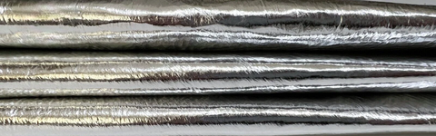 ORDER MIẾNG DA DÊ Ý CAO CẤP PHỦ NHŨ BẠC KIM LOẠI - ITALY LEATHER - NHẬP KHẨU CHÍNH HÃNG TỪ Ý