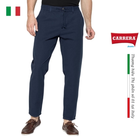 QUẦN CHINOS NAM MÀU XANH ĐẬM - CARRERA JEANS - NHẬP KHẨU CHÍNH HÃNG TỪ Ý