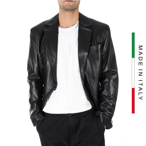 ORDER ÁO KHOÁC BLAZER DA NAM CAO CẤP SẢN XUẤT THỦ CÔNG - ITALY LEATHER - NHẬP KHẨU CHÍNH NGẠCH TỪ Ý