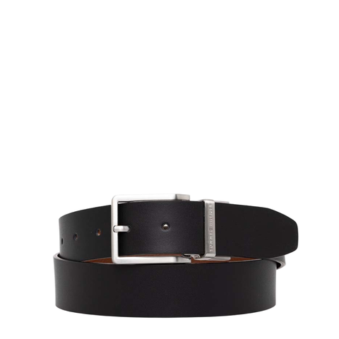 THẮT LƯNG DA THẬT NAM MÀU ĐEN 2 MẶT - TOMMY HILFIGER - NHẬP KHẨU CHÍNH HÃNG TỪ Ý