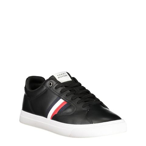 GIÀY SNEAKER NAM MÀU ĐEN - TOMMY HILFIGER - NHẬP KHẨU CHÍNH HÃNG TỪ Ý