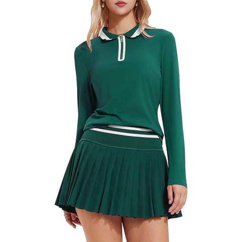 BỘ VÁY THỂ THAO NỮ CẠP CAO PHỐI MÀU - AIRFREE - NHẬP KHẨU CHÍNH HÃNG TỪ MỸ