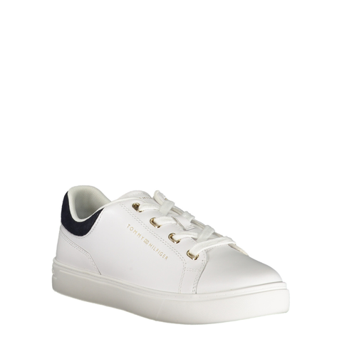 GIÀY SNEAKER NAM MÀU TRẮNG - TOMMY HILFIGER - NHẬP KHẨU CHÍNH HÃNG TỪ Ý