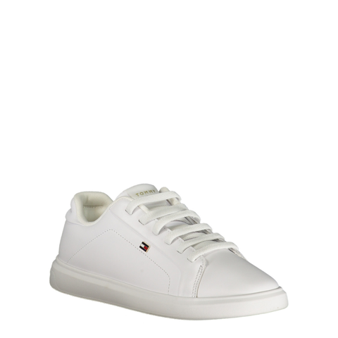GIÀY SNEAKER NAM MÀU TRẮNG - TOMMY HILFIGER - NHẬP KHẨU CHÍNH HÃNG TỪ Ý