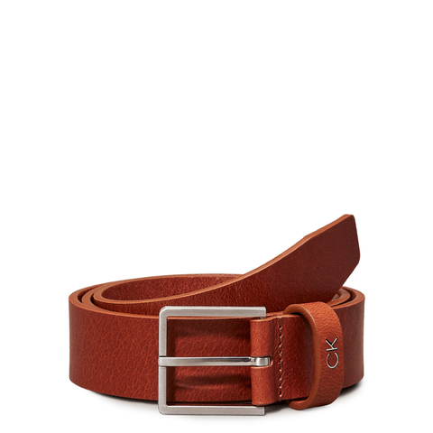 THẮT LƯNG DA THẬT NAM MÀU NÂU - CALVIN KLEIN - NHẬP KHẨU CHÍNH HÃNG TỪ Ý