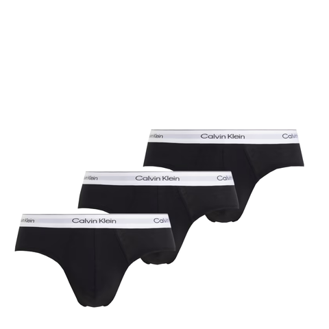 SET 3 QUẦN SỊP TAM GIÁC NAM MÀU ĐEN - CALVIN KLEIN - NHẬP KHẨU CHÍNH HÃNG TỪ Ý