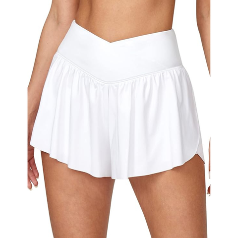 QUẦN SHORT NỮ THỂ THAO HAI LỚP CẠP CAO - IUGA - NHẬP KHẨU CHÍNH HÃNG TỪ MỸ