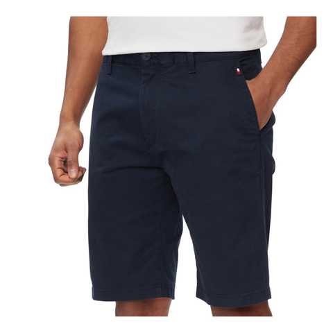 QUẦN SHORT NAM MÀU XANH THAN - TOMMY HILFIGER - NHẬP KHẨU CHÍNH HÃNG TỪ Ý