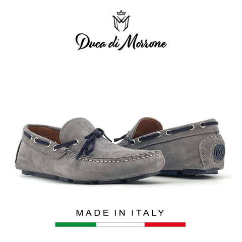 GIÀY LƯỜI NAM CAO CẤP (DA THẬT) - DUCA DI MORRONE - SẢN XUẤT TẠI ITALY
