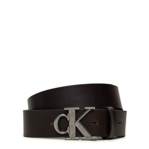 THẮT LƯNG DA THẬT NAM MÀU NÂU K50K512068 GRP - CALVIN KLEIN - NHẬP KHẨU CHÍNH HÃNG TỪ Ý