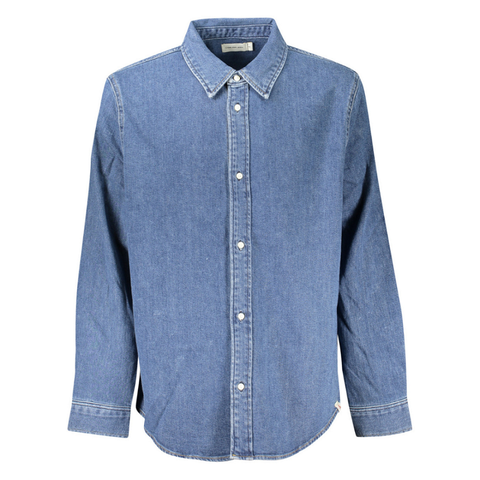 ÁO SƠ MI NAM DENIM DÀI TAY - CALVIN KLEIN - NHẬP KHẨU CHÍNH HÃNG TỪ ITALY