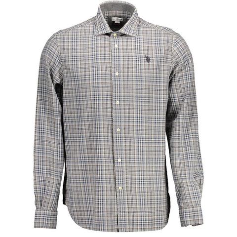 ÁO SƠ MI NAM DÀI TAY HỌA TIẾT KẺ - U.S. POLO ASSN. - NHẬP KHẨU CHÍNH HÃNG TỪ ITALY