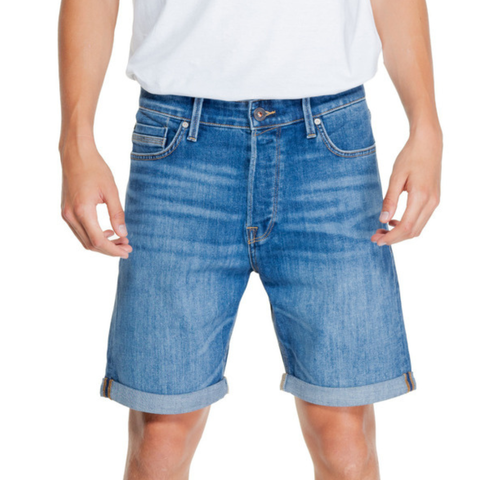 QUẦN SHORT NAM MÀU XANH 12249092 - JACK & JONES - NHẬP KHẨU CHÍNH HÃNG TỪ Ý