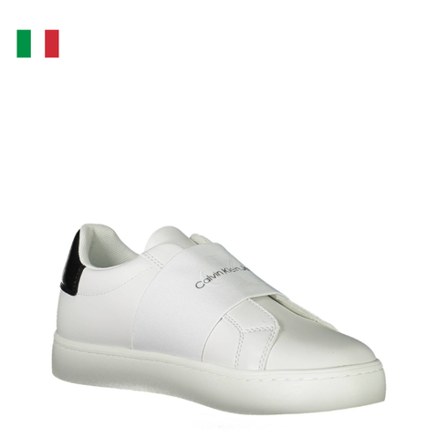 GIÀY SNEAKER NAM MÀU TRẮNG - CALVIN KLEIN - NHẬP KHẨU CHÍNH HÃNG TỪ Ý
