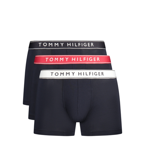 PACK 3 QUẦN SỊP ĐÙI NAM MÀU XANH ĐEN - TOMMY HILFIGER - NHẬP KHẨU CHÍNH HÃNG TỪ Ý