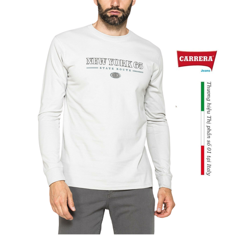 ÁO THUN DÀI TAY NAM 815B0052X - CARRERA JEANS - NHẬP KHẨU CHÍNH HÃNG TỪ ITALIA