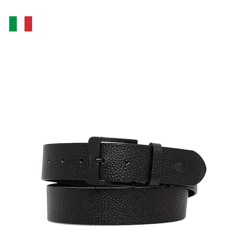 THẮT LƯNG DA THẬT NAM MÀU ĐEN LV04G7021G-VAW - CALVIN KLEIN - NHẬP KHẨU CHÍNH HÃNG TỪ Ý