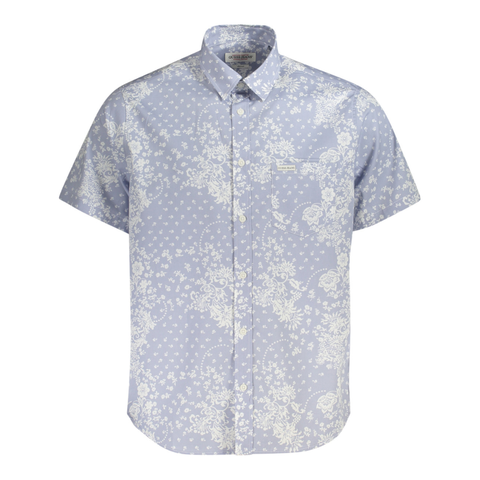 ÁO SƠ MI NAM CỘC TAY HỌA TIẾT - GUESS JEANS - NHẬP KHẨU CHÍNH HÃNG TỪ Ý