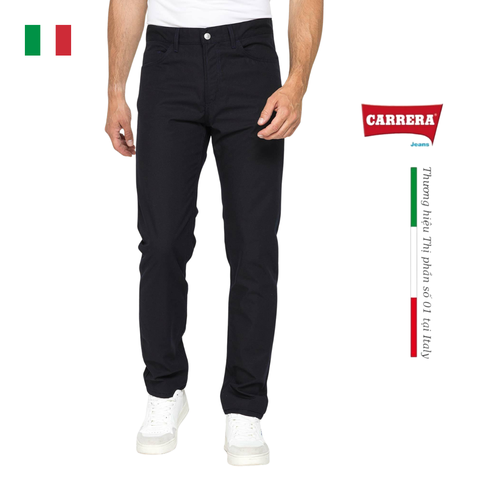 QUẦN VẢI NHẸ 5 TÚI MOD.700 NAM MÀU XANH BLUE - CARRERA JEANS - NHẬP KHẨU CHÍNH NGẠCH TỪ Ý