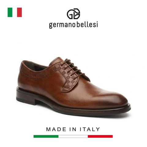 GIÀY DA CÔNG SỞ (DA THẬT) - GERMANO BELLESI - SẢN XUẤT THỦ CÔNG TẠI ITALY