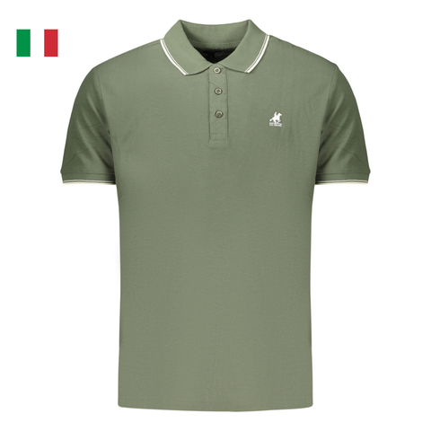 ÁO POLO NAM MÀU XANH RÊU - U.S. GRAND - NHẬP KHẨU CHÍNH HÃNG TỪ Ý