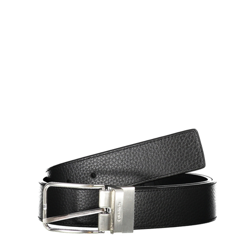 THẮT LƯNG DA NAM 2 MẶT MÀU ĐEN - CALVIN KLEIN - NHẬP KHẨU CHÍNH HÃNG TỪ Ý