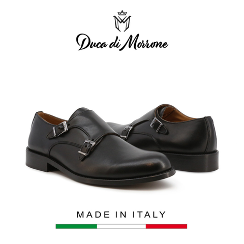 GIÀY TÂY DA NAM (DA THẬT) - DUCA DI MORRONE - SẢN XUẤT TẠI ITALY