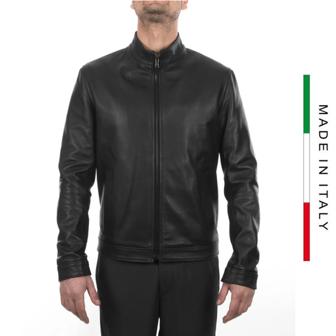 ORDER ÁO KHOÁC DA NAM CAO CẤP SẢN XUẤT THỦ CÔNG - ITALY LEATHER - NHẬP KHẨU CHÍNH NGẠCH TỪ Ý