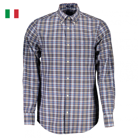 ÁO SƠ MI KẺ DÀI TAY NAM - GANT - NHẬP KHẨU CHÍNH HÃNG TỪ ITALY