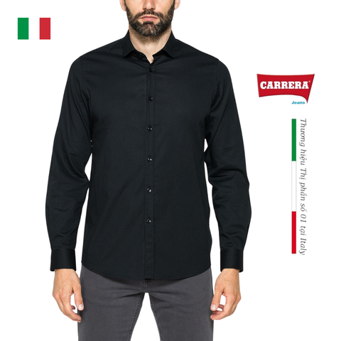 ÁO SƠ MI DÀI TAY NAM SLIM FIT – CARRERA JEANS - NHẬP KHẨU CHÍNH HÃNG TỪ Ý