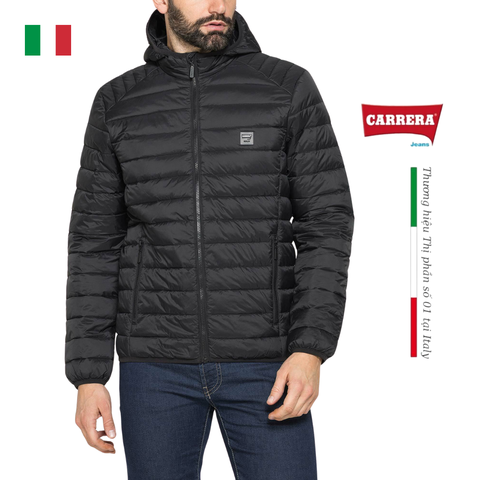 ÁO KHOÁC PHAO LÔNG VŨ NAM SIÊU NHẸ 408P1417A – CARRERA JEANS - NHẬP KHẨU CHÍNH NGẠCH TỪ Ý