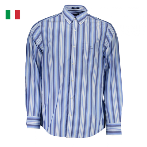 ÁO SƠ MI KẺ DÀI TAY NAM - GANT - NHẬP KHẨU CHÍNH HÃNG TỪ ITALY