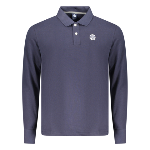 ÁO POLO NAM DÀI TAY MÀU XANH THAN - NORTH SAILS - NHẬP KHẨU CHÍNH HÃNG TỪ Ý