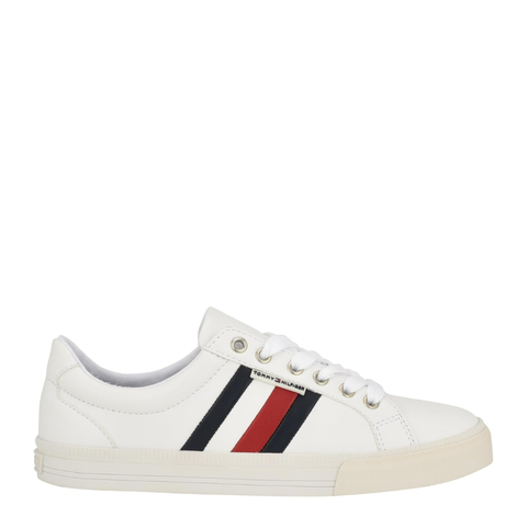 GIÀY SNEAKER NAM MÀU TRẮNG - TOMMY HILFIGER - NHẬP KHẨU CHÍNH HÃNG TỪ MỸ