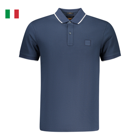 ÁO POLO NAM CỘC TAY SLIM FIT - BOSS - NHẬP KHẨU CHÍNH HÃNG TỪ ITALIA