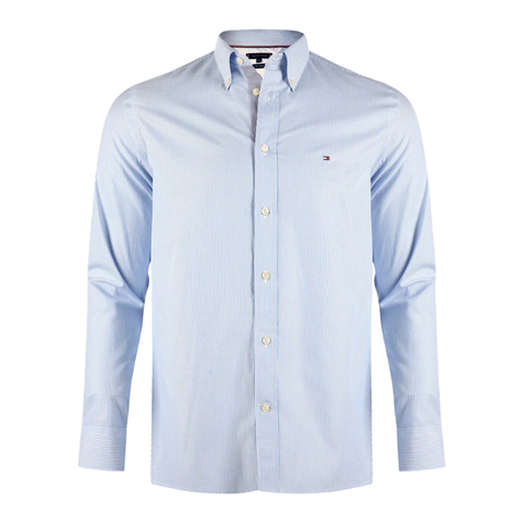 ÁO SƠ MI KẺ NAM MW0MW12674-0A6 - TOMMY HILFIGER - NHẬP KHẨU CHÍNH HÃNG TỪ ĐỨC