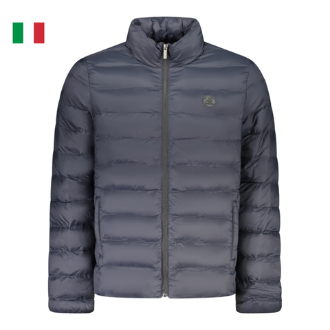 ÁO KHOÁC PHAO NAM DÀI TAY MÀU XANH THAN - U.S. GRAND POLO - NHẬP KHẨU CHÍNH HÃNG TỪ Ý