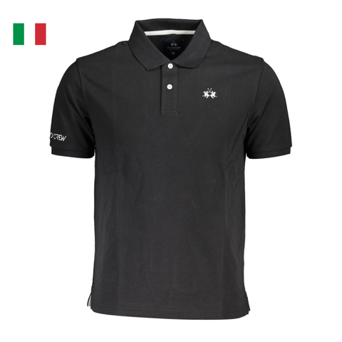 ÁO POLO NAM CỘC TAY THÊU LOGO NHỎ - LA MARTINA - NHẬP KHẨU CHÍNH HÃNG TỪ Ý