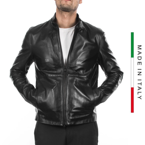 ORDER ÁO KHOÁC DA NAM CAO CẤP SẢN XUẤT THỦ CÔNG - ITALY LEATHER - NHẬP KHẨU CHÍNH NGẠCH TỪ Ý