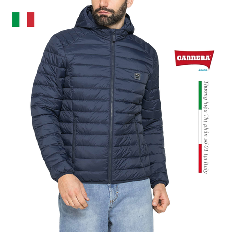 ÁO KHOÁC PHAO NAM SIÊU NHẸ 408P1417A – CARRERA JEANS - NHẬP KHẨU CHÍNH NGẠCH TỪ Ý