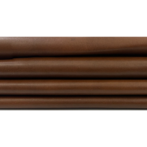 DA CỪU Ý CAO CẤP VÀ MỀM MẠI MÀU NÂU COGNAC - ITALY LEATHER - NHẬP KHẨU CHÍNH HÃNG TỪ Ý